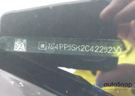 2012 Buick Verano z USA, uszkodzony, nr VIN 1G4PP5SK2C4225230